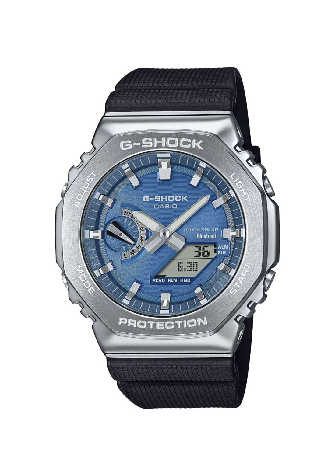Casio G-Shock GBM-2100A-2BDR Siyah Silikon Erkek Kol Saati