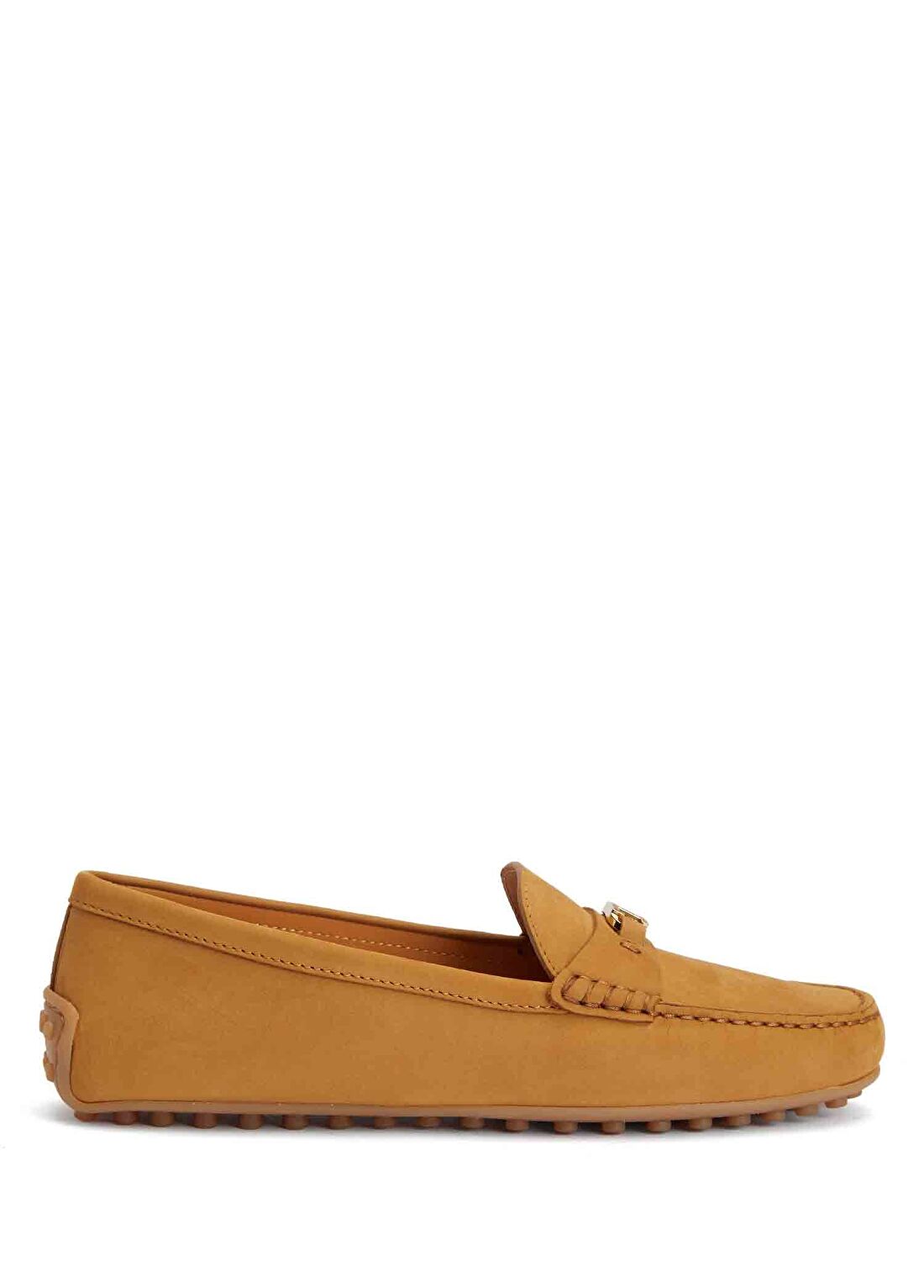Tod's Kamel Logo Tokalı Kadın Deri Loafer