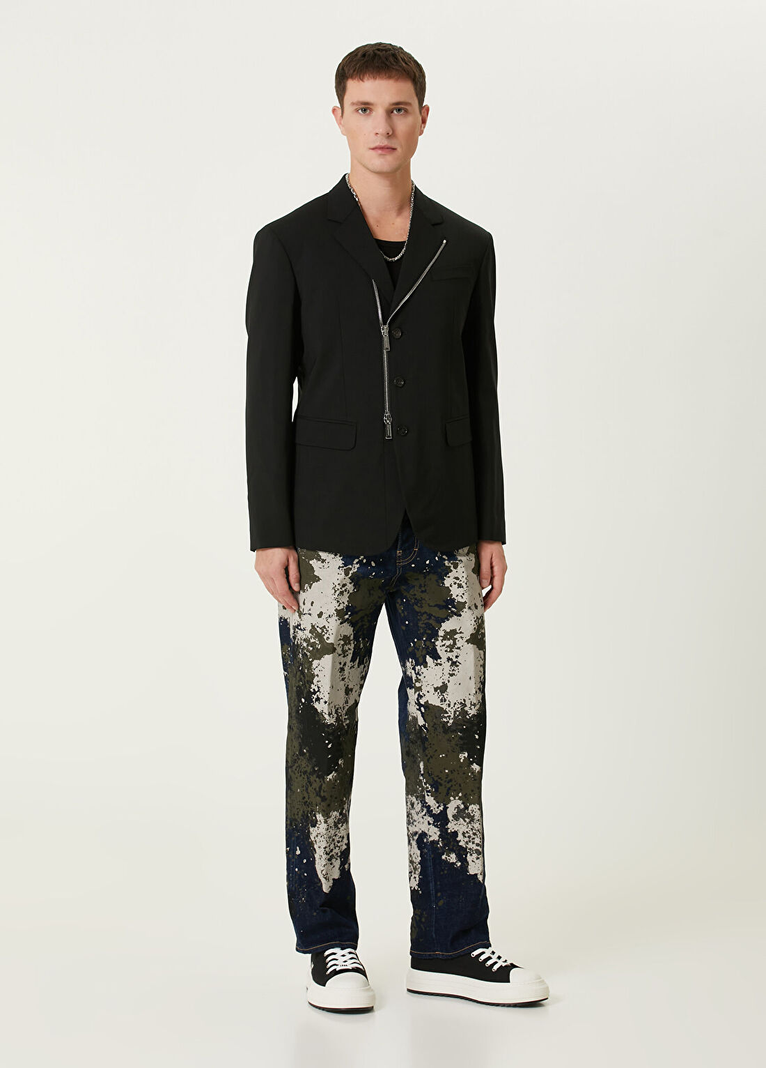 Dsquared2 Headquarter Siyah Yün Ceket görsel 2