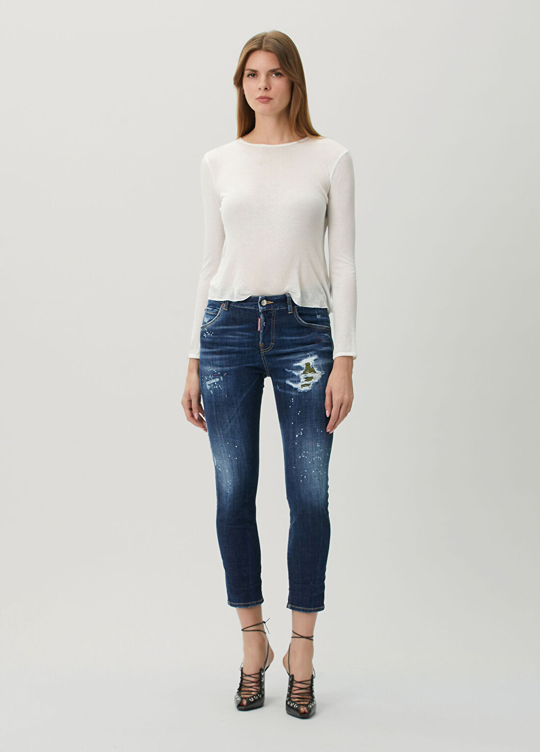 Dsquared2 Lacivert Jean Pantolon