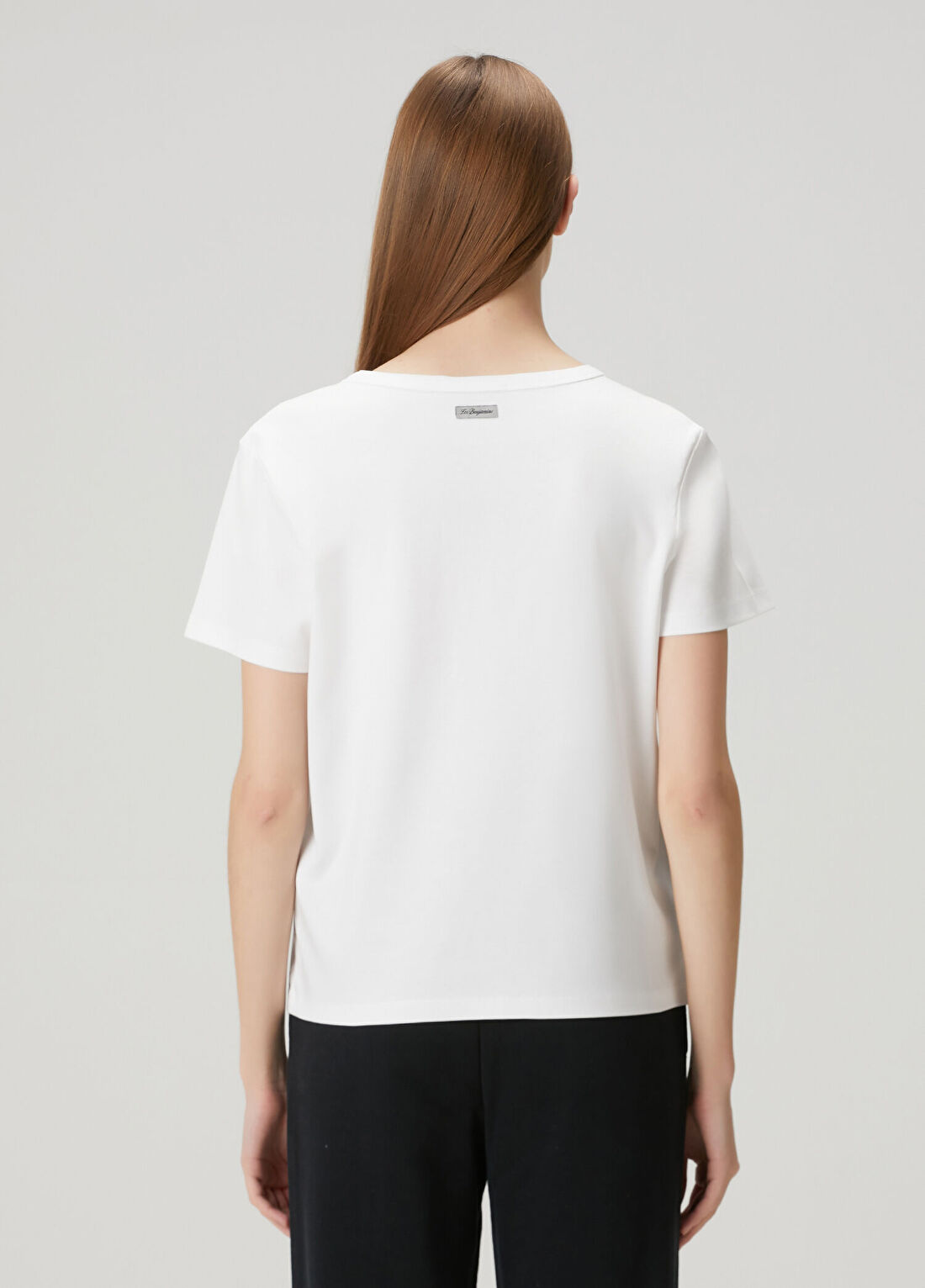 Les Benjamins Beyaz T-shirt görsel 4
