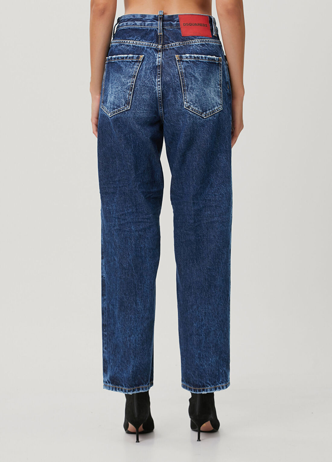 Dsquared2 Koyu Mavi Jean Pantolon görsel 4
