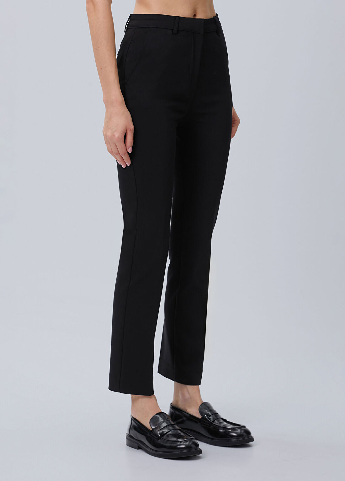 Network Siyah Smart Casual Pantolon görsel 3