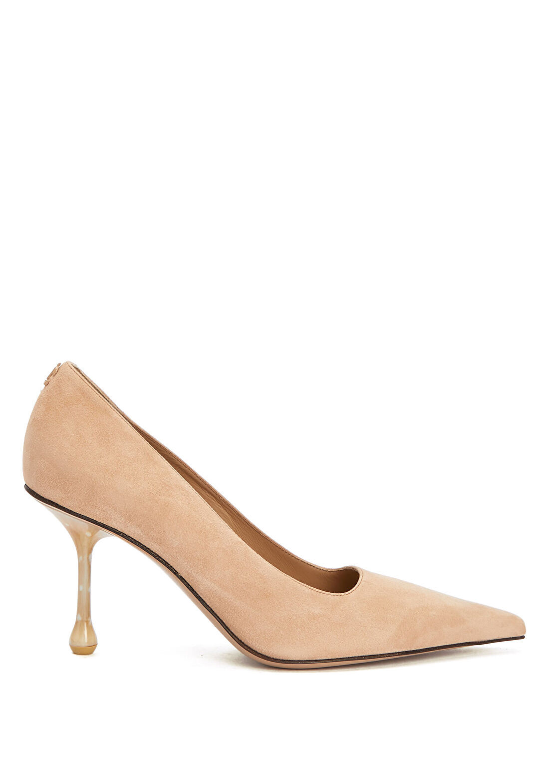 Jimmy Choo Ixia Bej Süet Stiletto