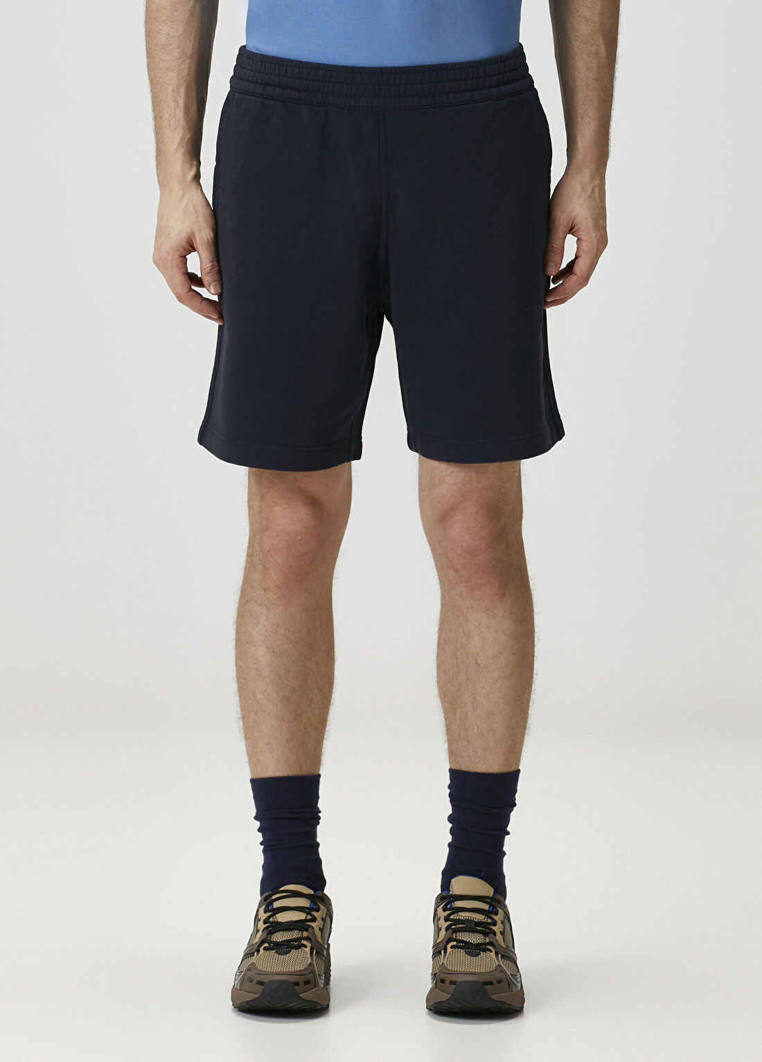 Givenchy Lacivert Logo Patchli Bermuda görsel 2