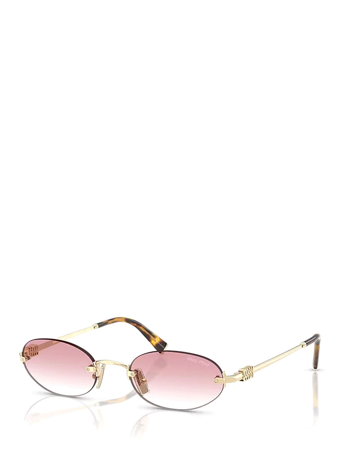 Miu Miu MU A54S Light Gold Kadın Güneş Gözlüğü