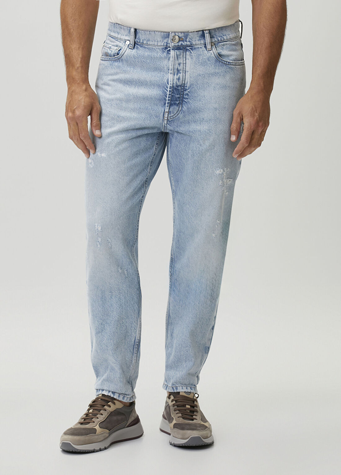 Brunello Cucinelli Mavi Jean Pantolon görsel 2