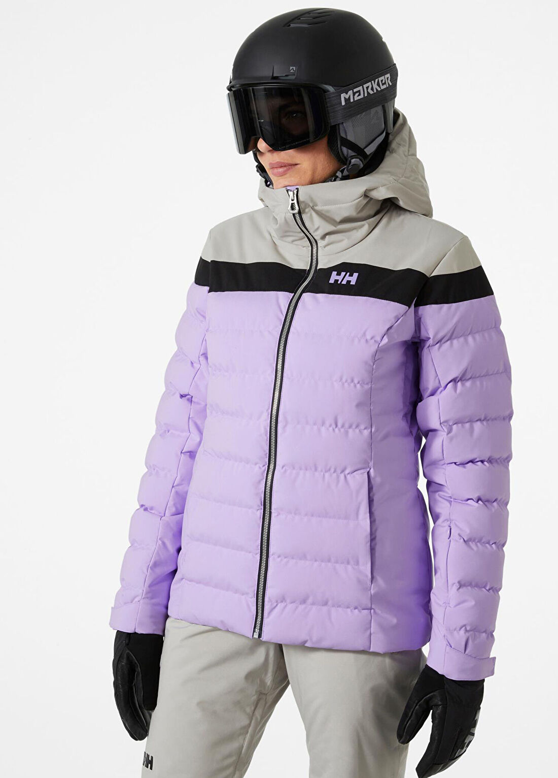 Helly Hansen W Imperial Puffy Mor Kadın Mont görsel 2