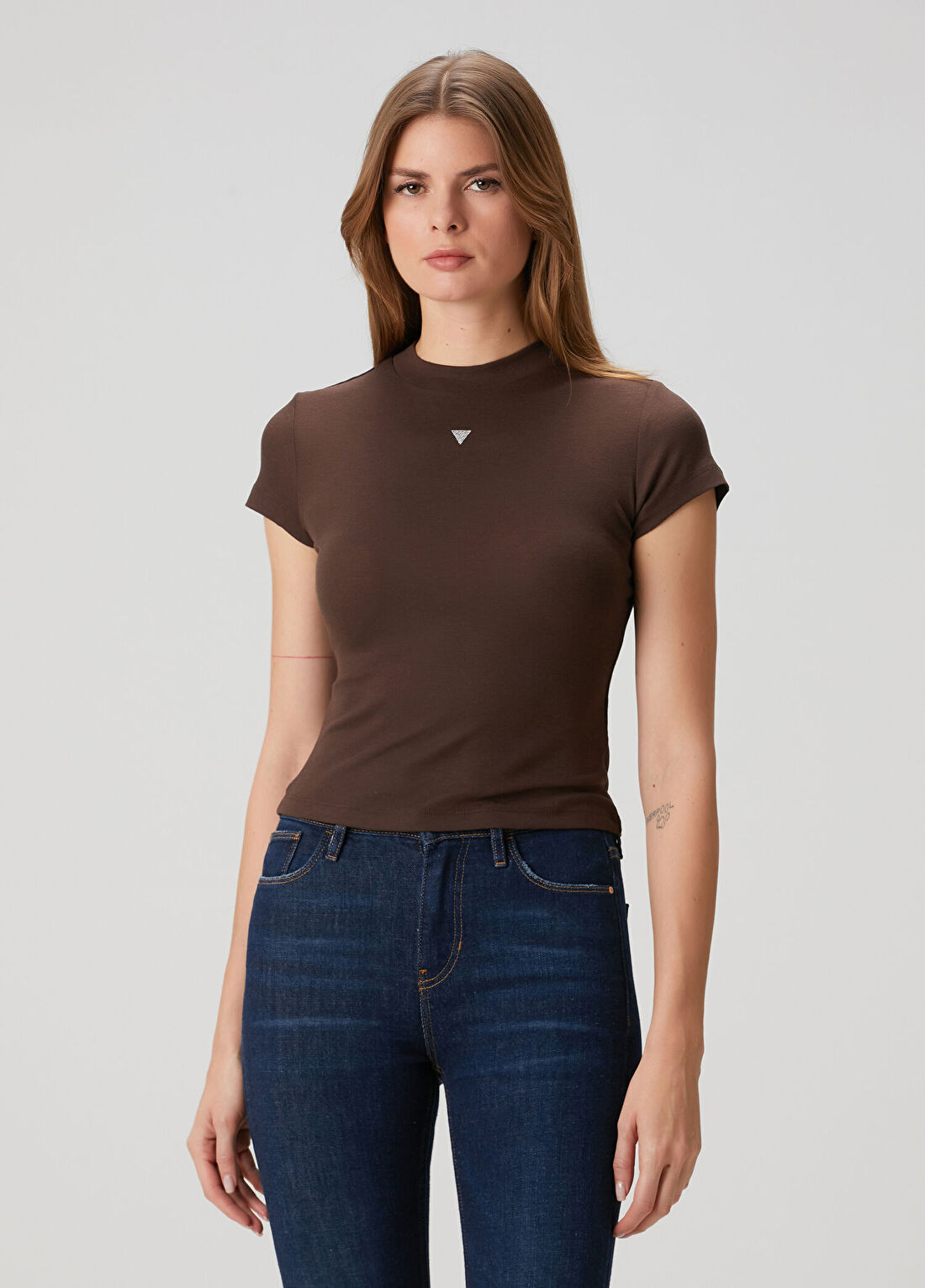 Guess Mock Kahverengi Atlet