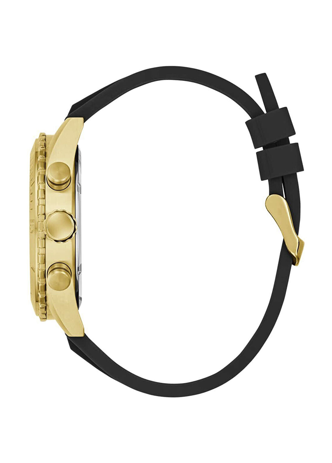Guess GUGW0967G2 Siyah Silikon Erkek Kol Saati görsel 2