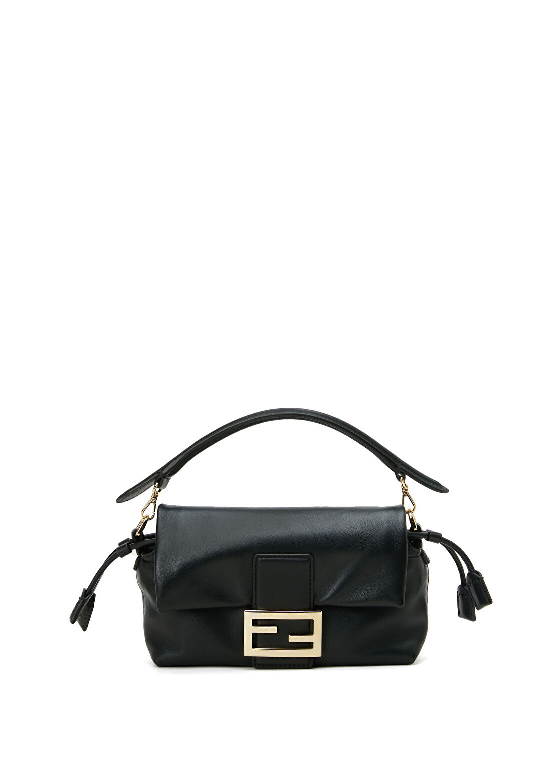 Fendi Soft Small Siyah Kadın Deri Çanta