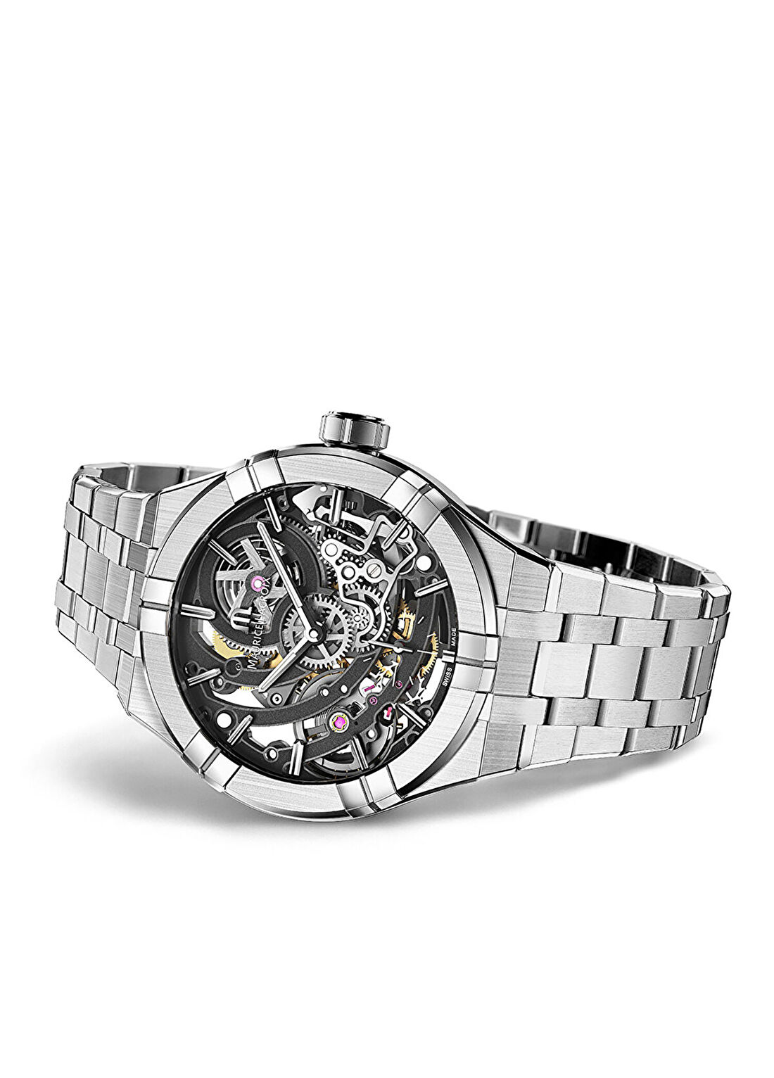 Maurice Lacroix ML-AI6028SS002030-1 Metalik Gri Erkek Kol Saati görsel 2