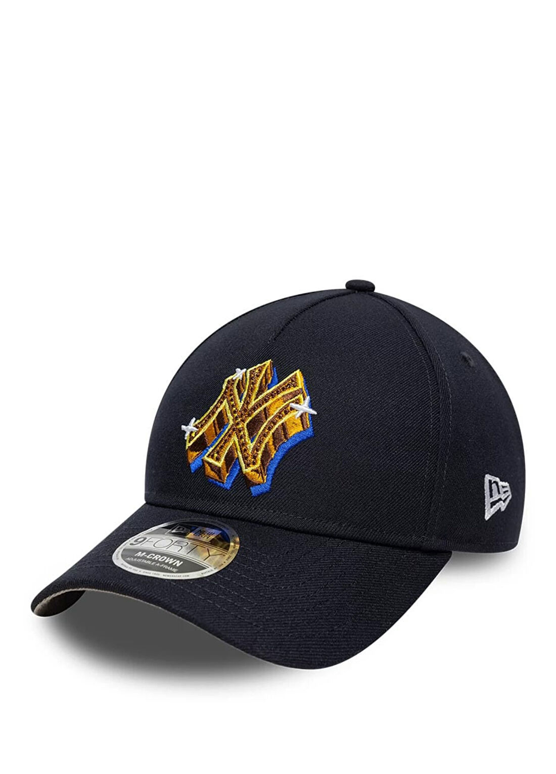 New Era New York Yankees 9Forty Lacivert Kadın Şapka görsel 3