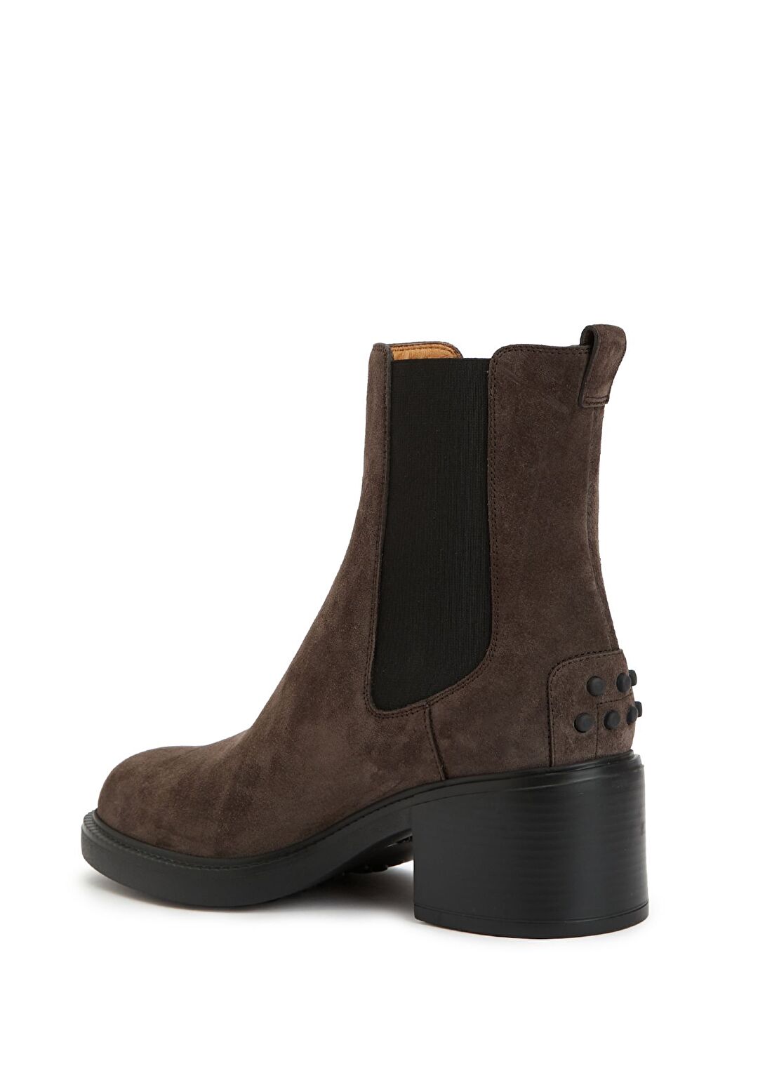 Tod's Koyu Kahverengi Kadın Süet Bot görsel 3