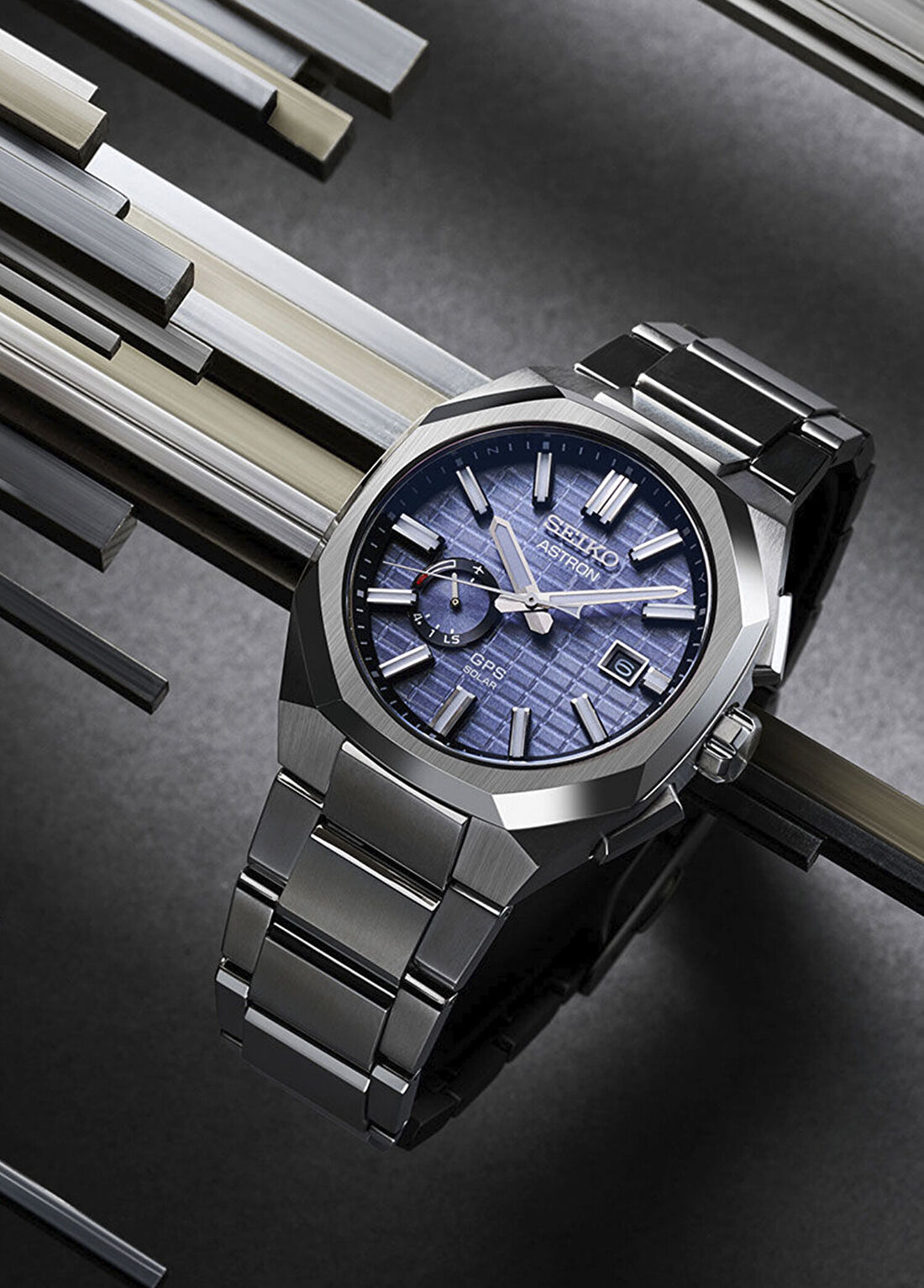 Seiko SEISJ013J Astron SPR Metalik Gri Çelik Erkek Kol Saati görsel 2