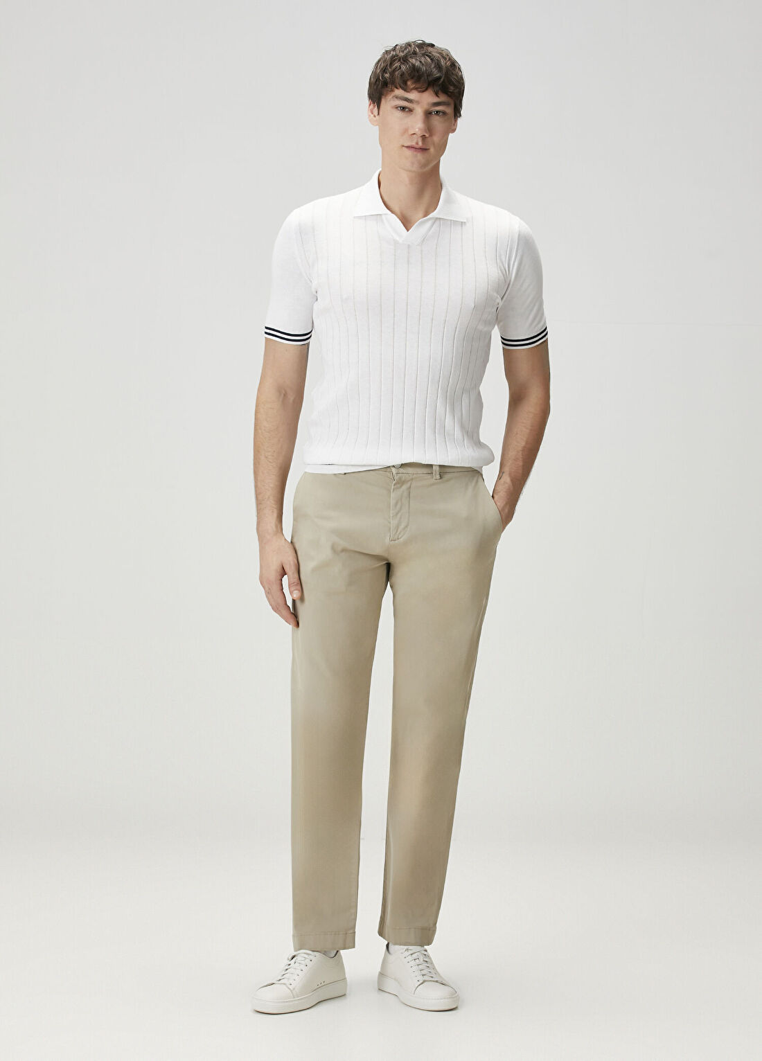 7 For All Mankind Krem Pantolon