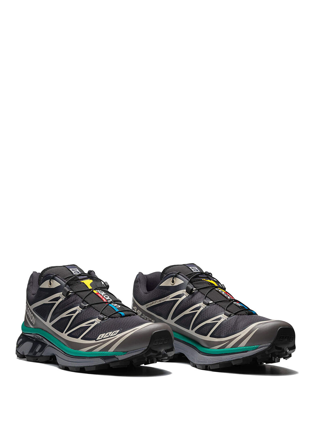 Salomon XT-6 Füme Unisex Sneaker görsel 2