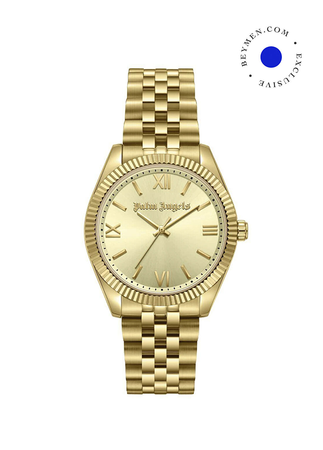Palm Angels PMWLG0001501 Pioniere Altın Rengi Çelik Kadın Kol Saati
