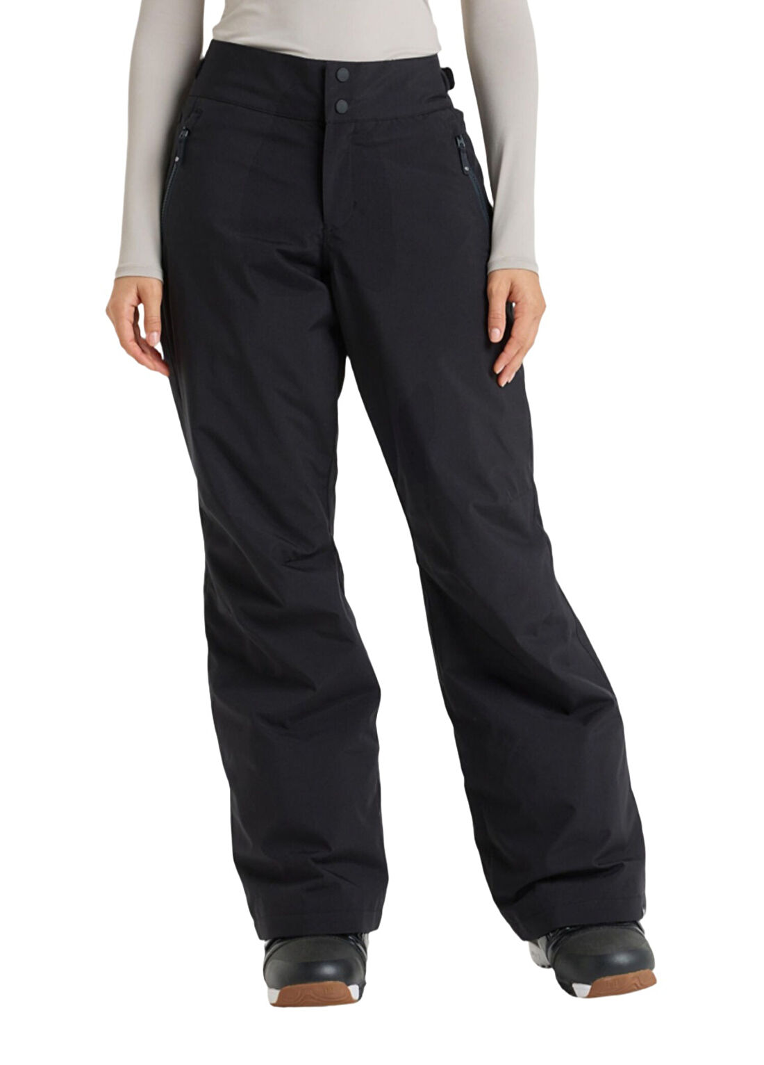 Roxy Snowy Crest Pt Siyah Kadın Snowboard Pantolonu