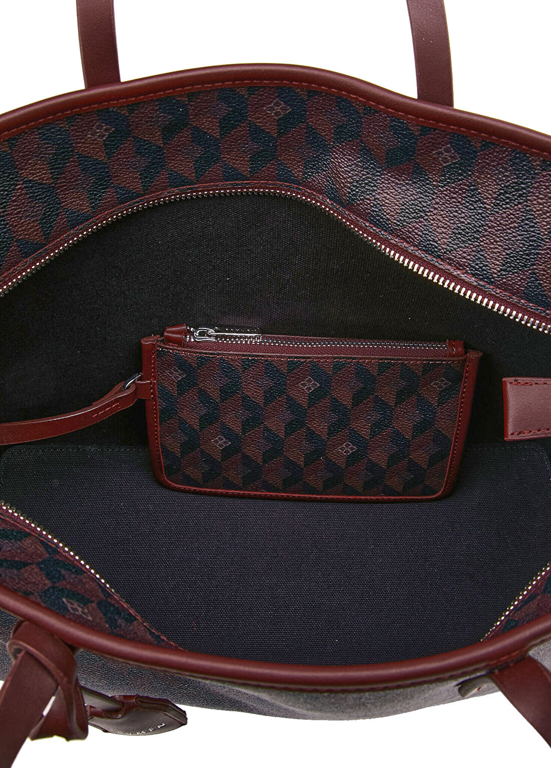 Beymen Bordo Monogram Kadın Alışveriş Çantası görsel 4