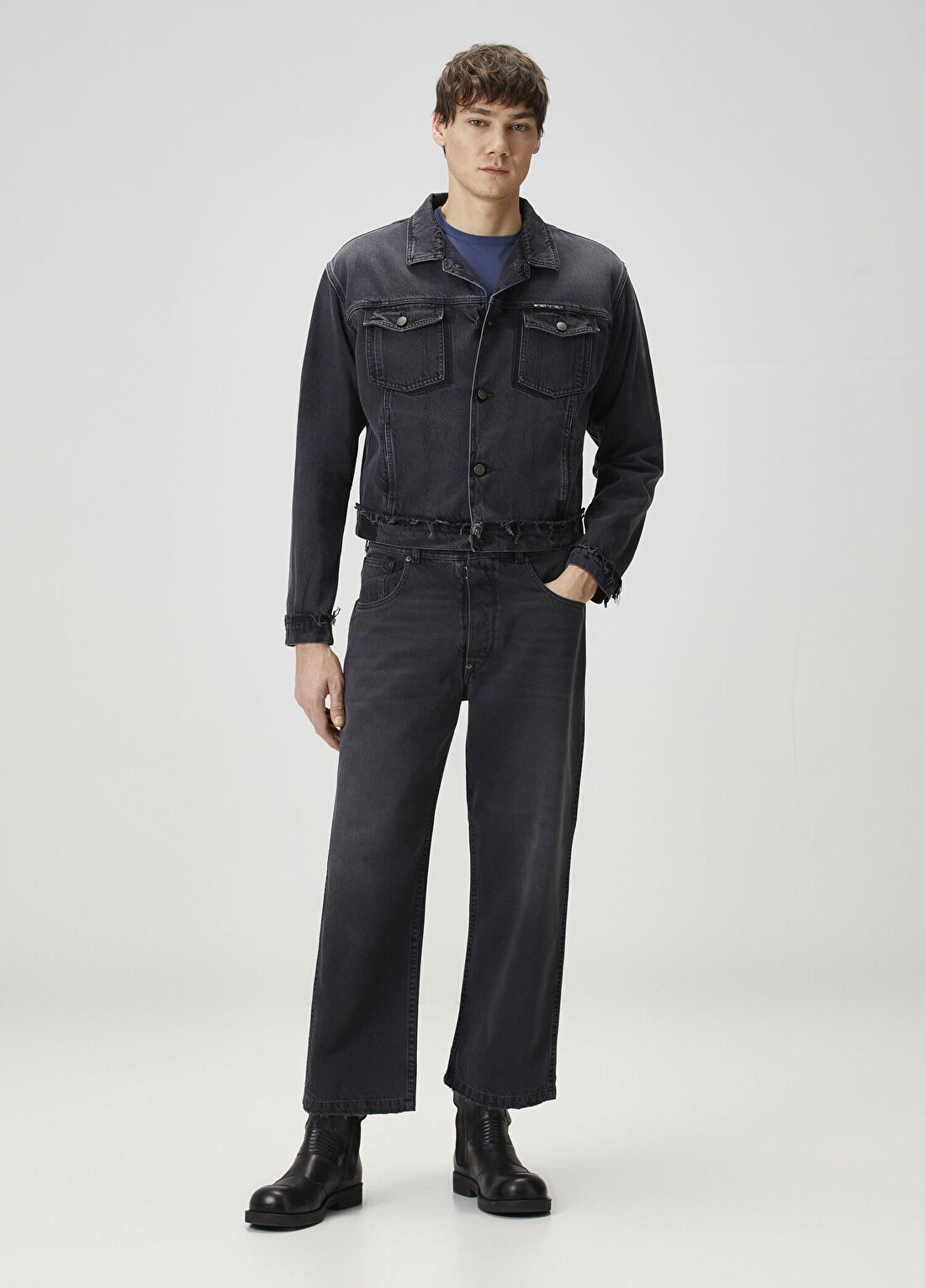 Maison Margiela Siyah Jean Pantolon