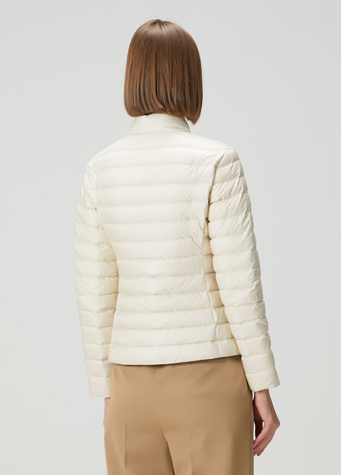 Moncler Igelle Açık Bej Mont görsel 4