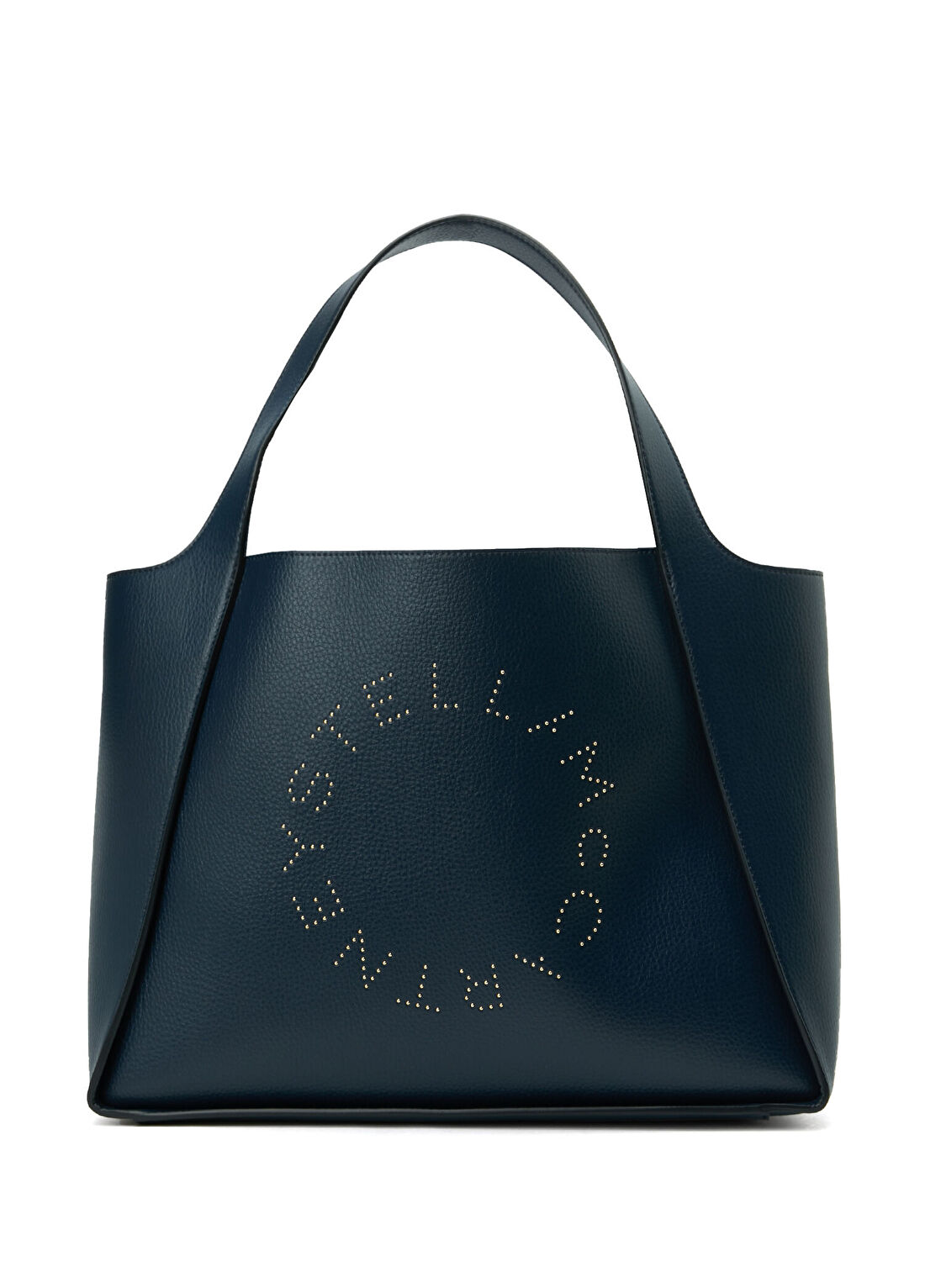 Stella McCartney Lacivert Kadın Logo Tote Çanta