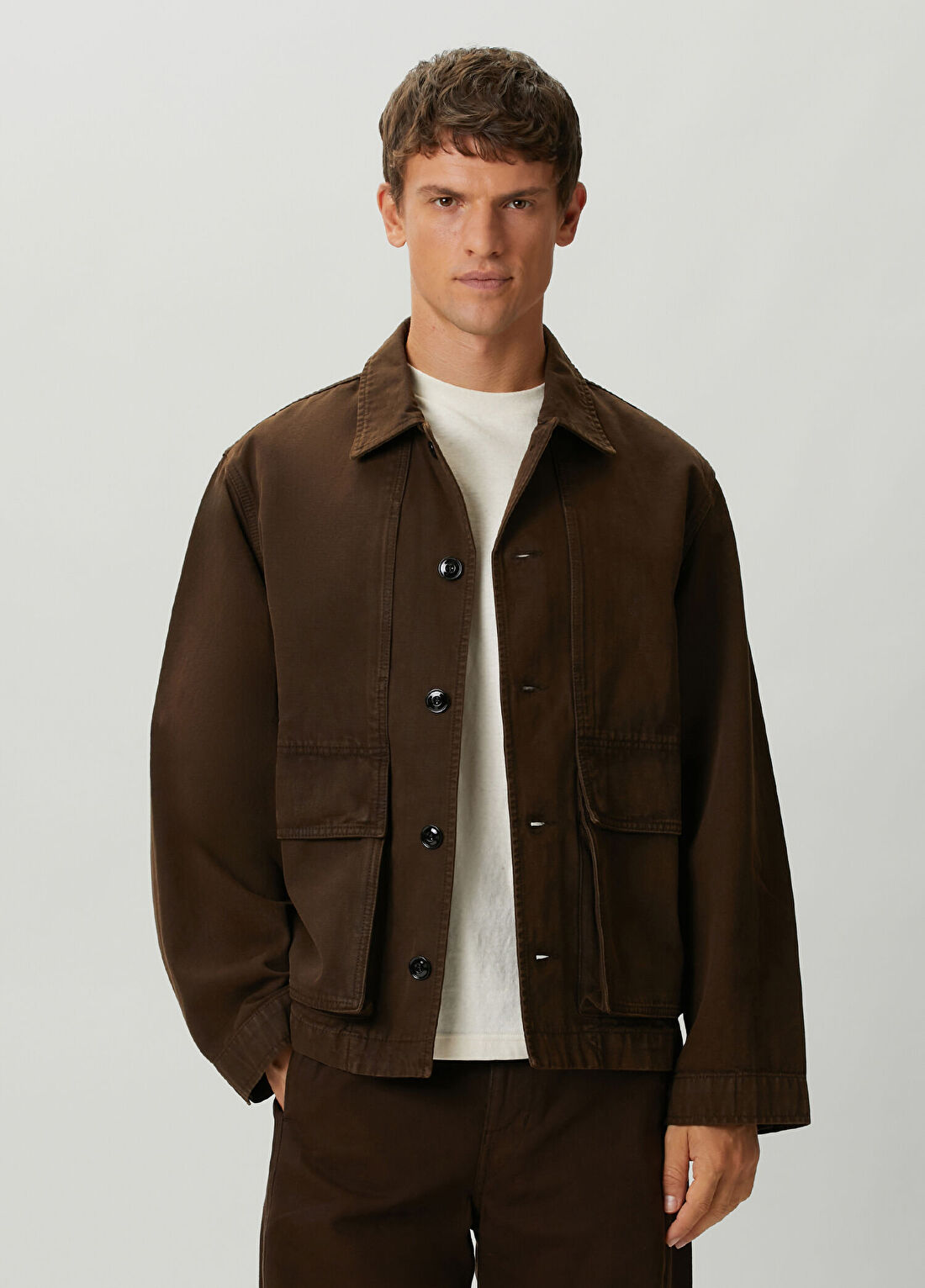 Lemaire Kahverengi Denim Ceket