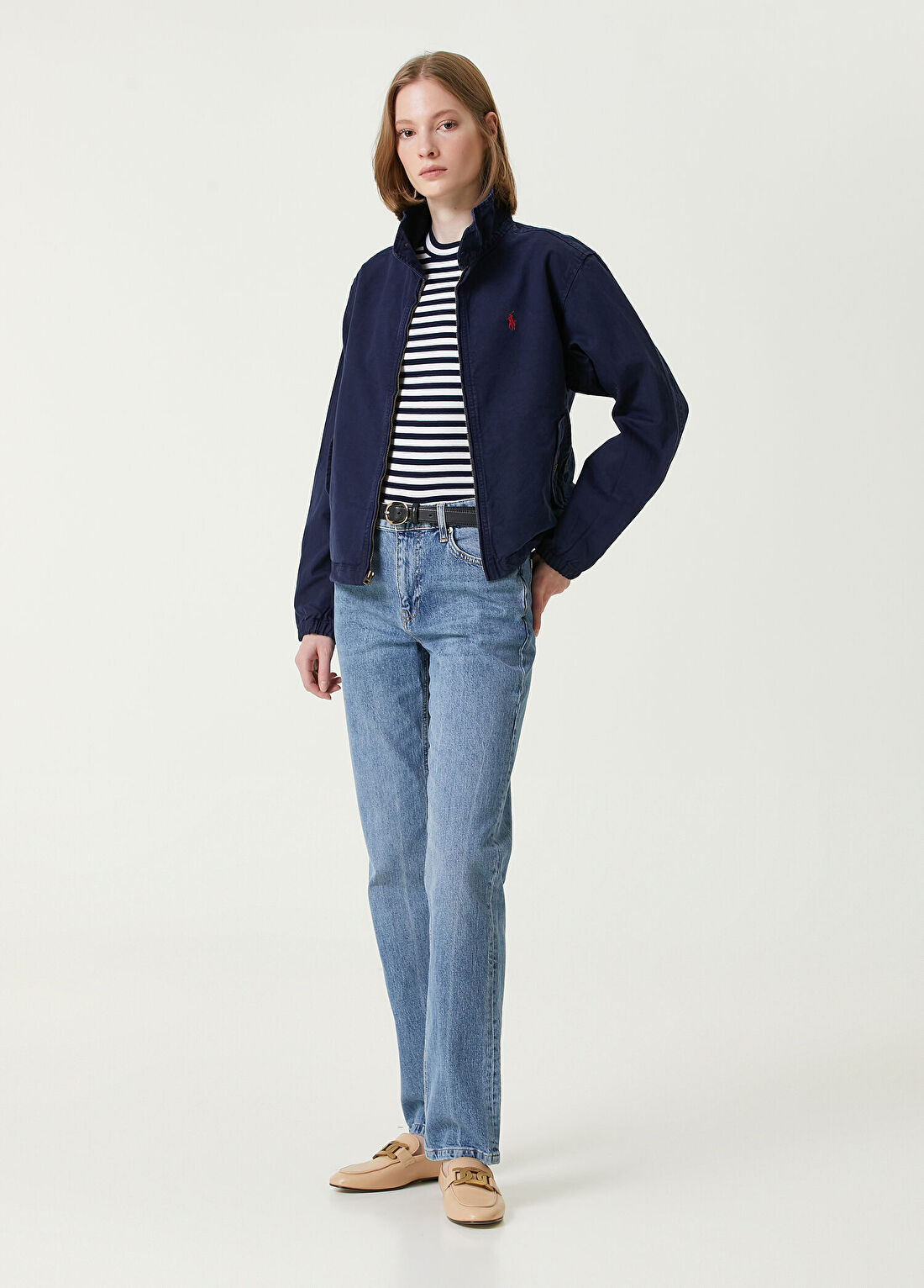 Polo Ralph Lauren Lacivert Kanvas Ceket görsel 2