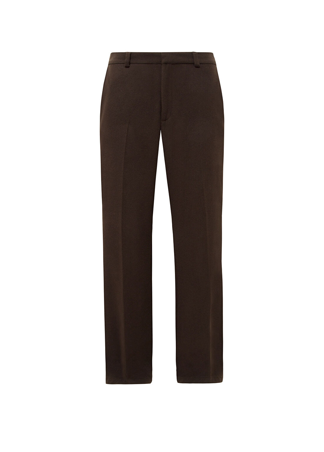 FHATT Bare Kahverengi Düz Paça Erkek Pantolon