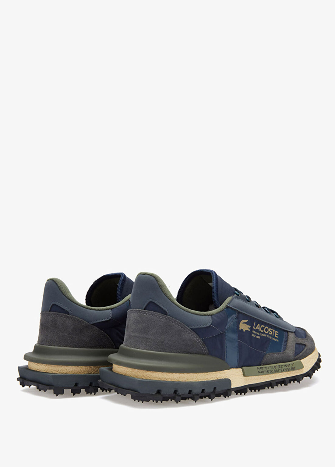 Lacoste Elite Active Lacivert Erkek Sneaker görsel 3