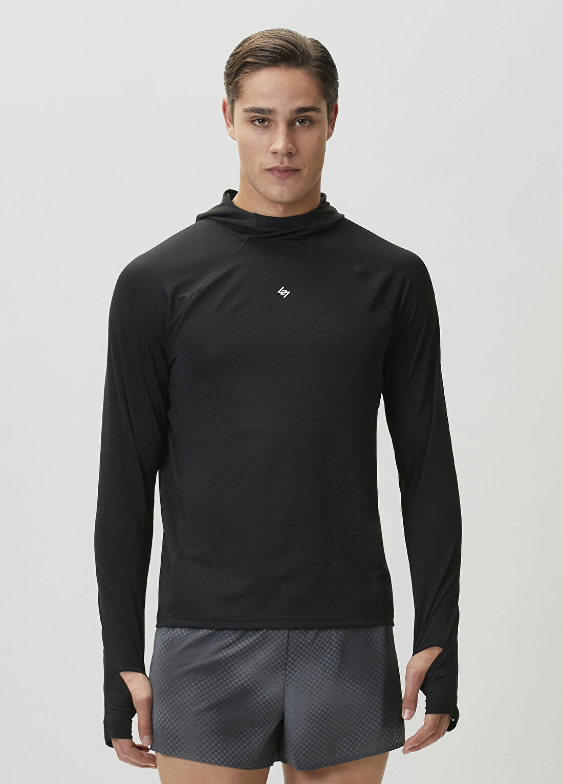 Represent Siyah Kapüşonlu Sweatshirt