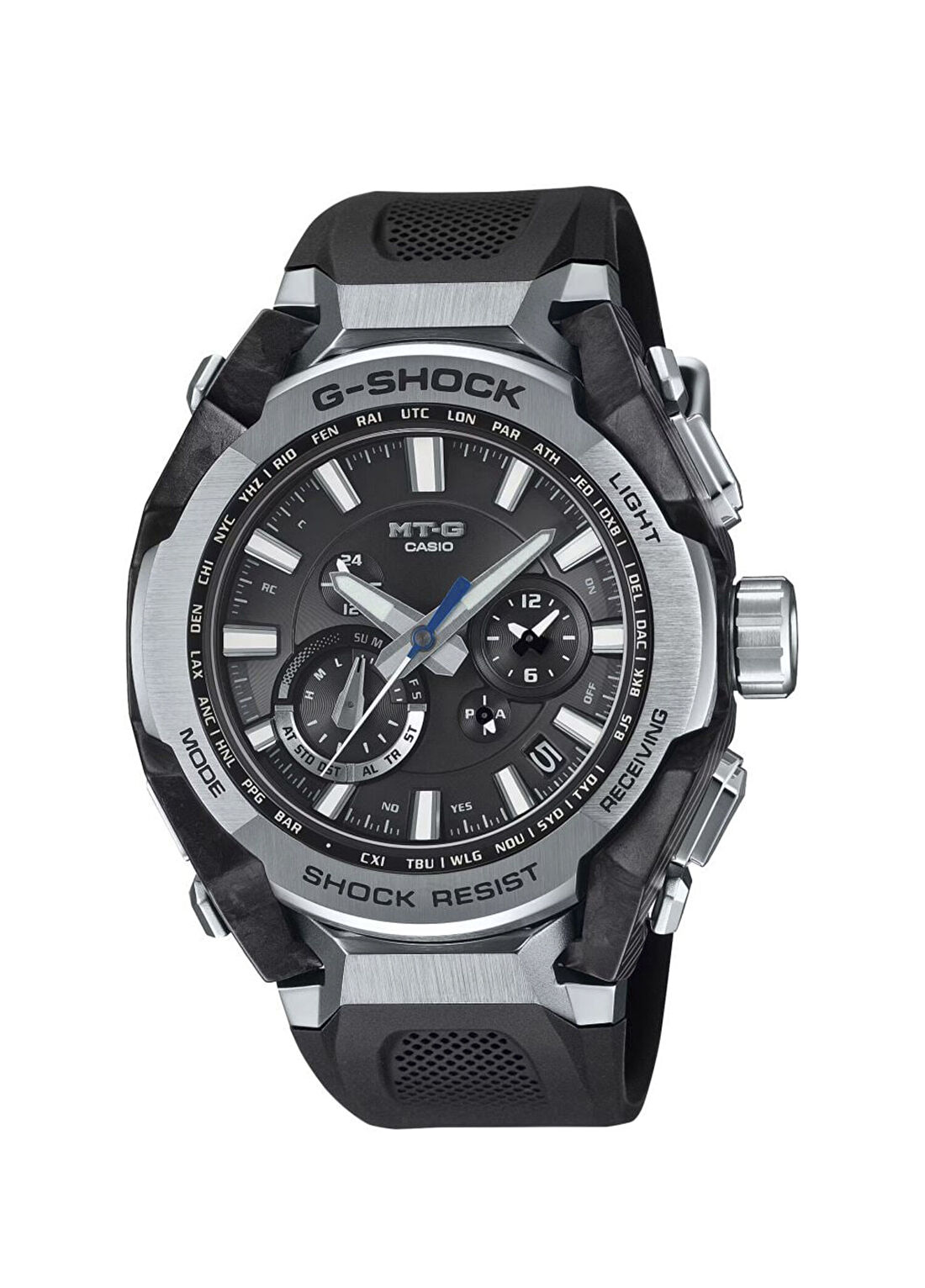 Casio G-Shock MTG-B4000-1ADR Siyah Silikon Erkek Kol Saati
