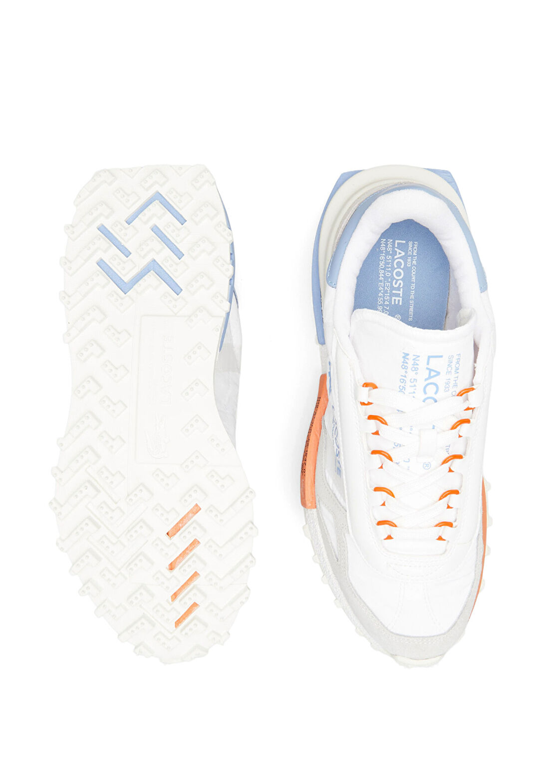 Lacoste Elite Active Beyaz Erkek Sneaker görsel 4