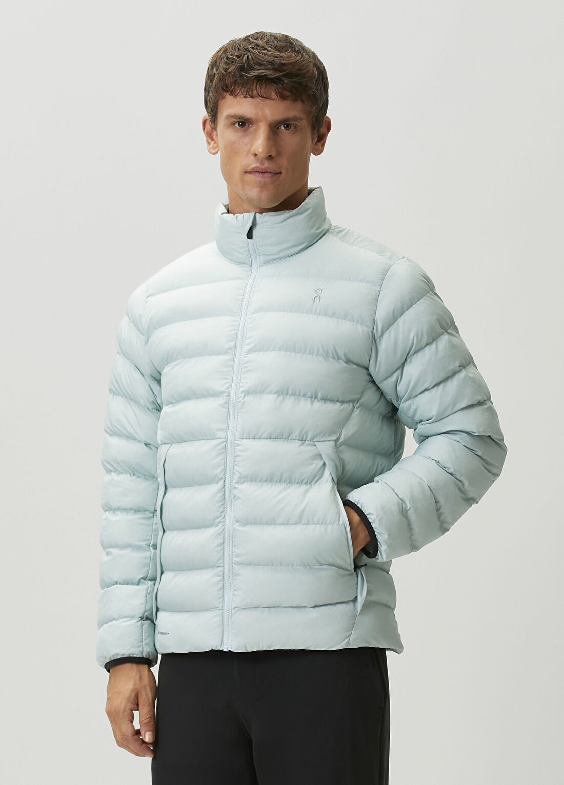 On Ascent Mavi Puffer Ceket