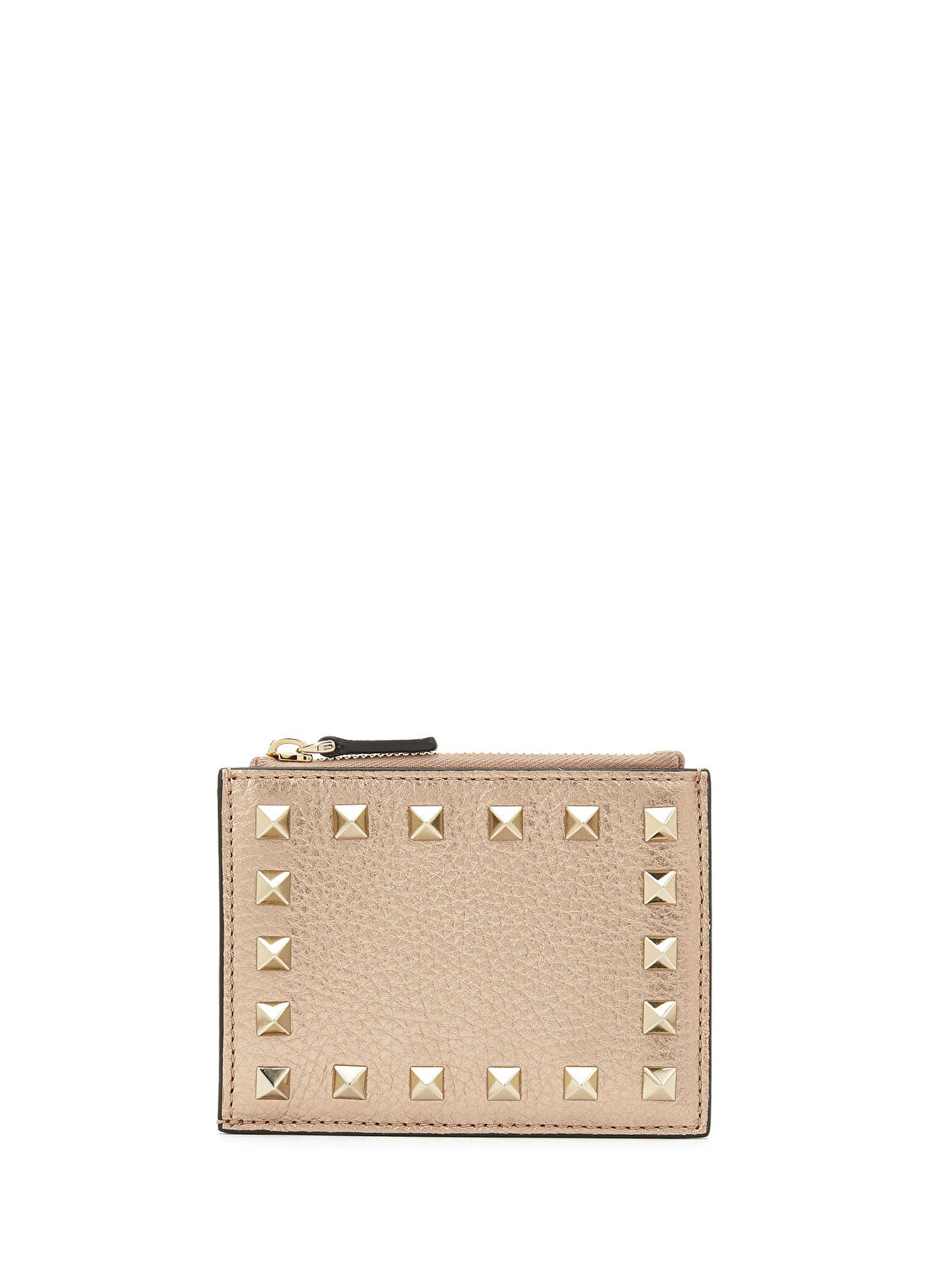 Valentino Garavani Rockstud Pudra Kadın Deri Kartlık