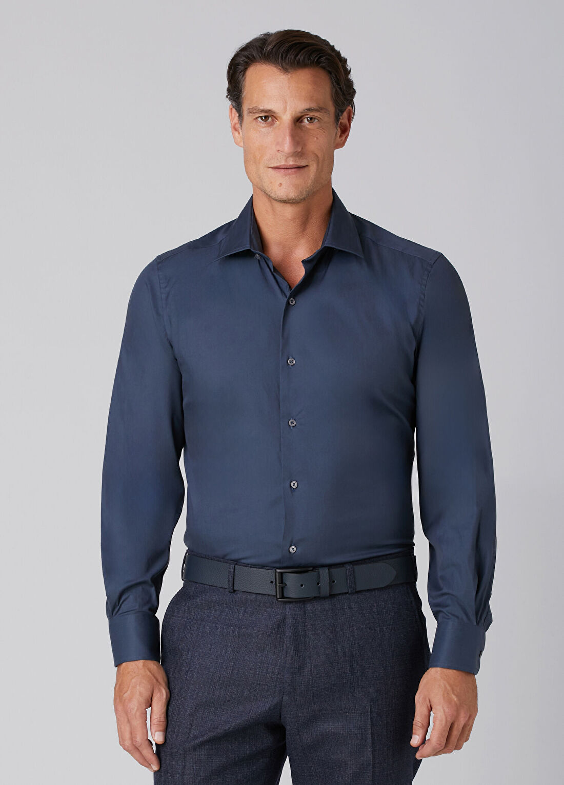 Beymen Collection Slim Fit Lacivert Gömlek görsel 3