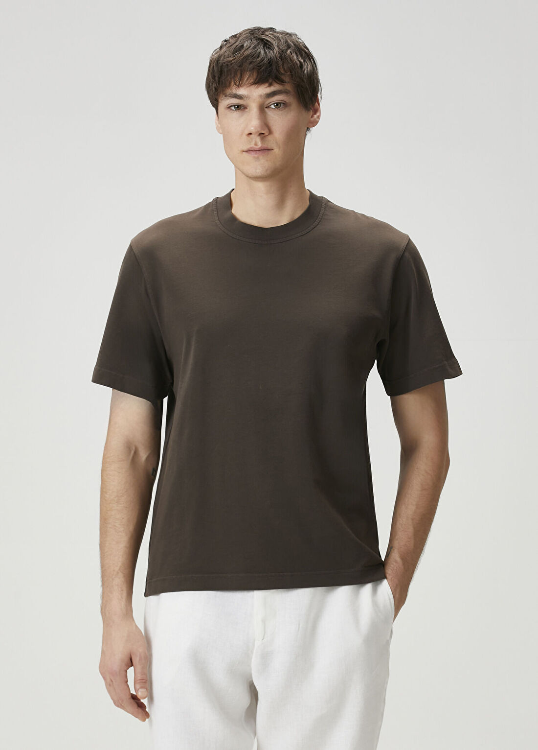 Monmare Andre Kahverengi T-shirt