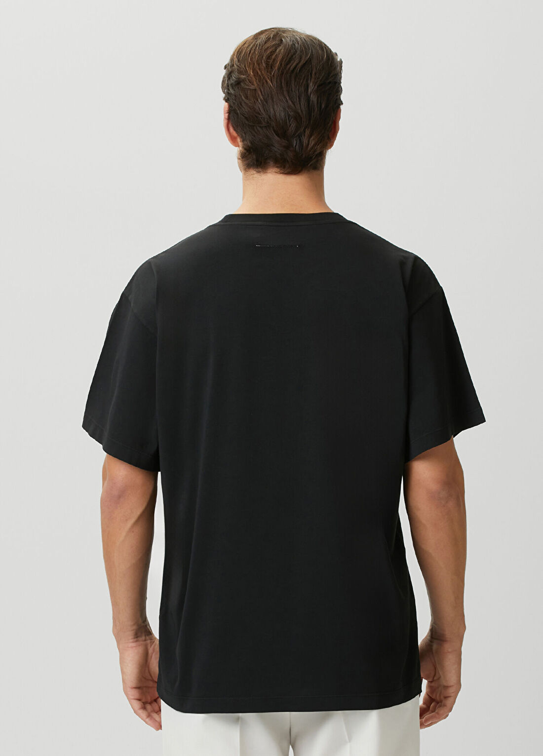MM6 Maison Margiela Siyah T-shirt görsel 4