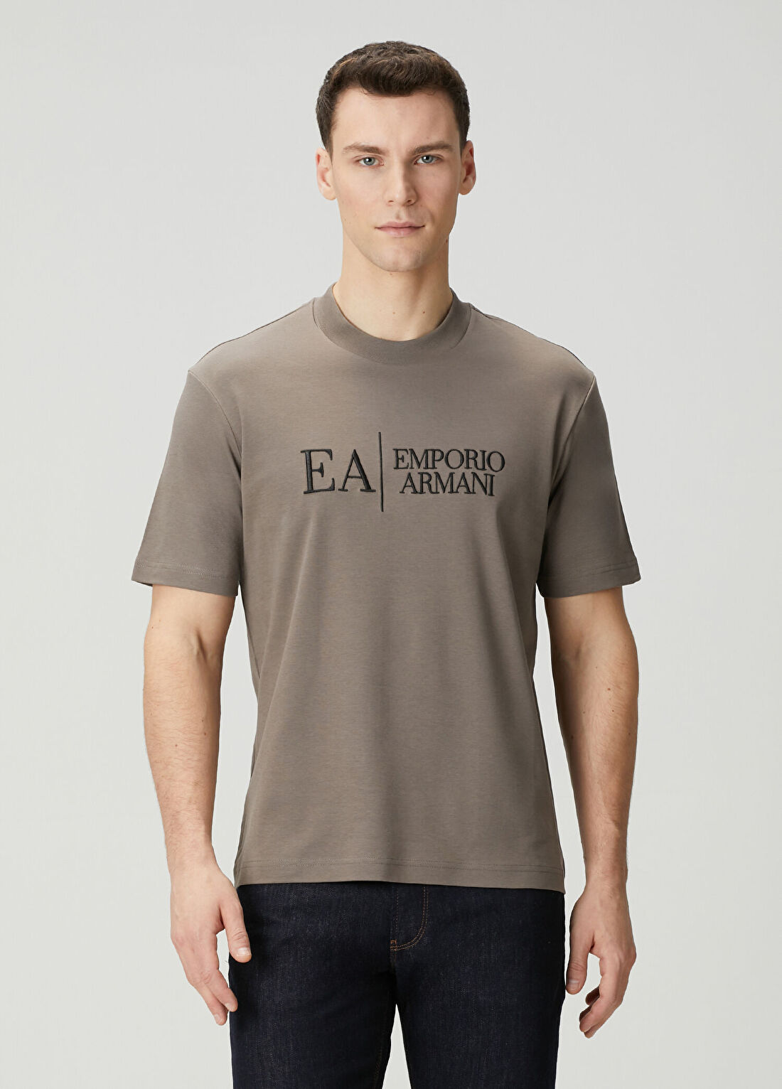 Emporio Armani Kahverengi T-shirt