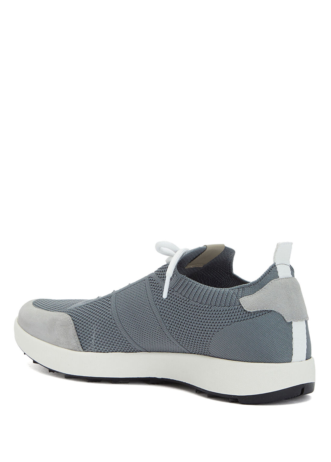 Kiton Gri File Dokulu Erkek Sneaker görsel 3