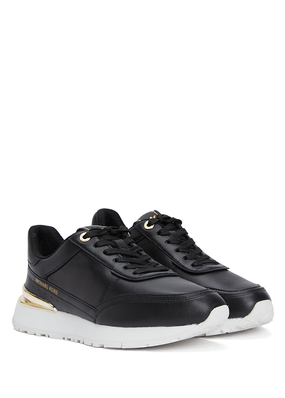 Michael Michael Kors Nova Siyah Kadın Deri Sneaker görsel 2