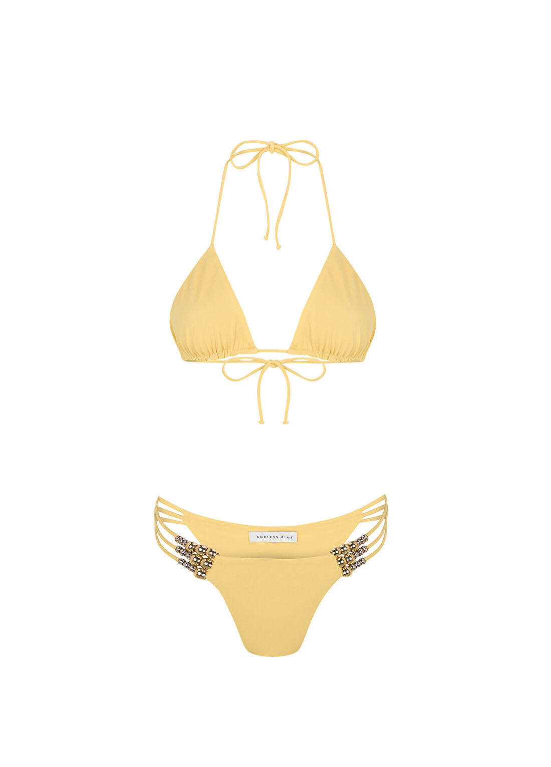 Endless Blue Sun Drops Kendall Sarı Bikini Takımı