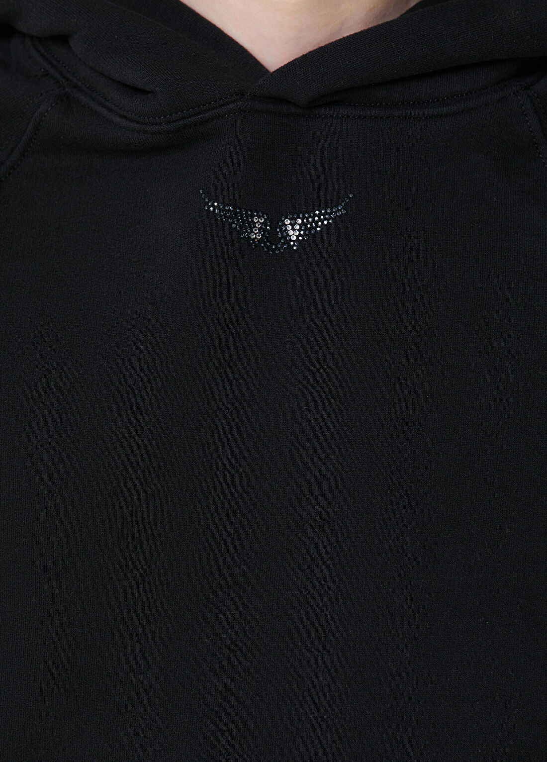 Zadig&Voltaire Siyah Kapüşonlu Sweatshirt görsel 4