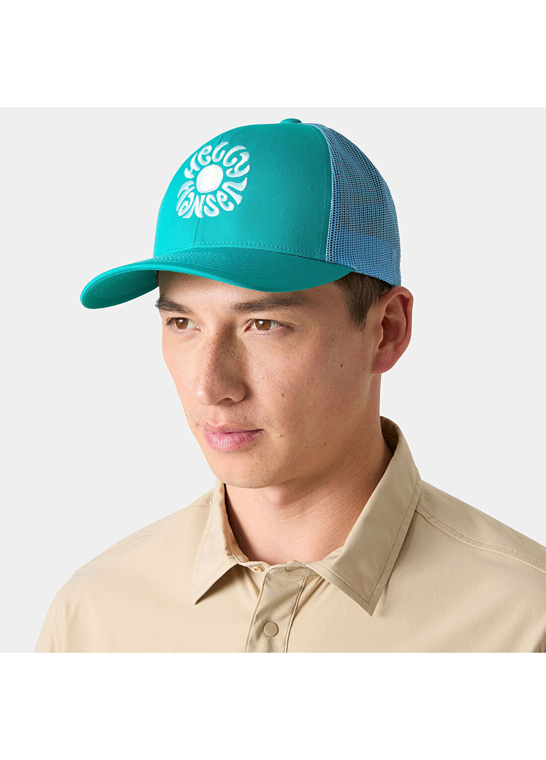 Helly Hansen HH Trucker Cap Dark Mint Unisex Şapka görsel 3