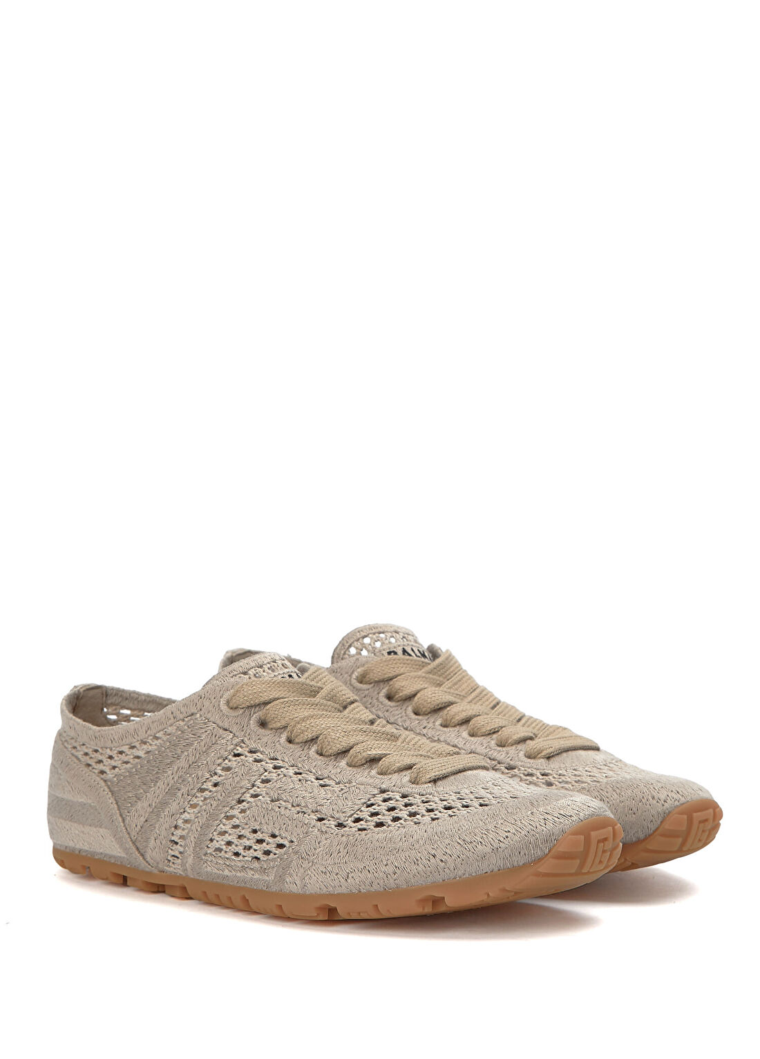 Balmain Racer 45 Bej Kadın Sneaker görsel 2