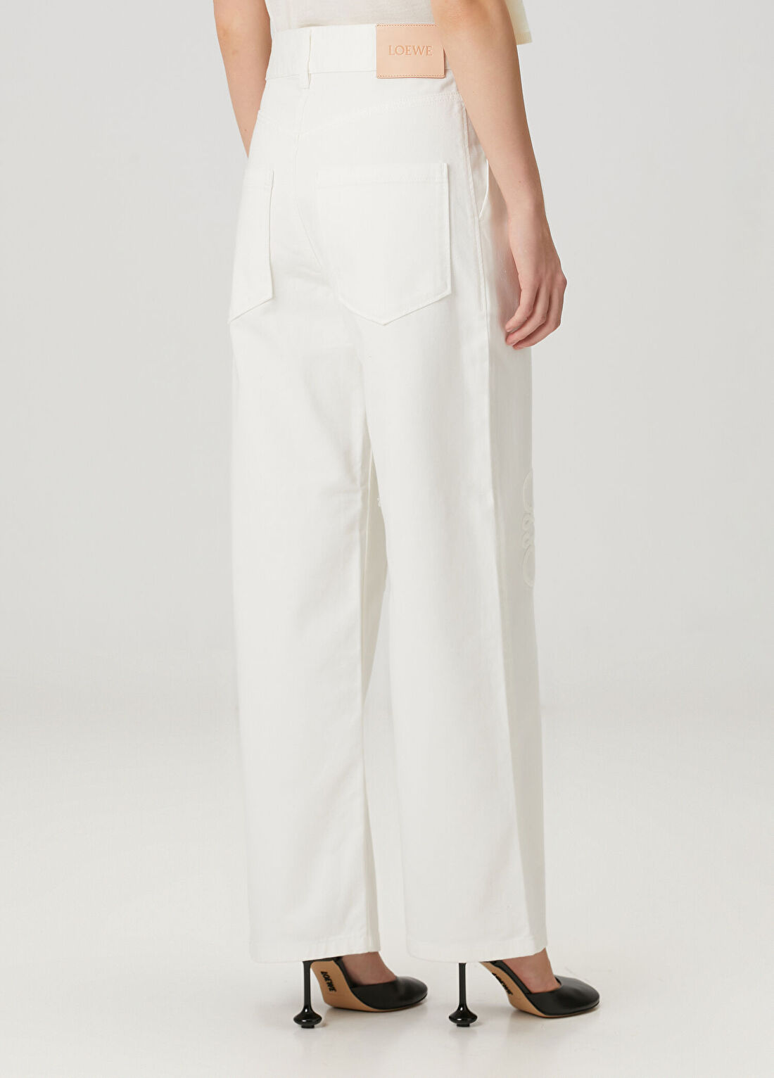 Loewe Beyaz Jean Pantolon görsel 4