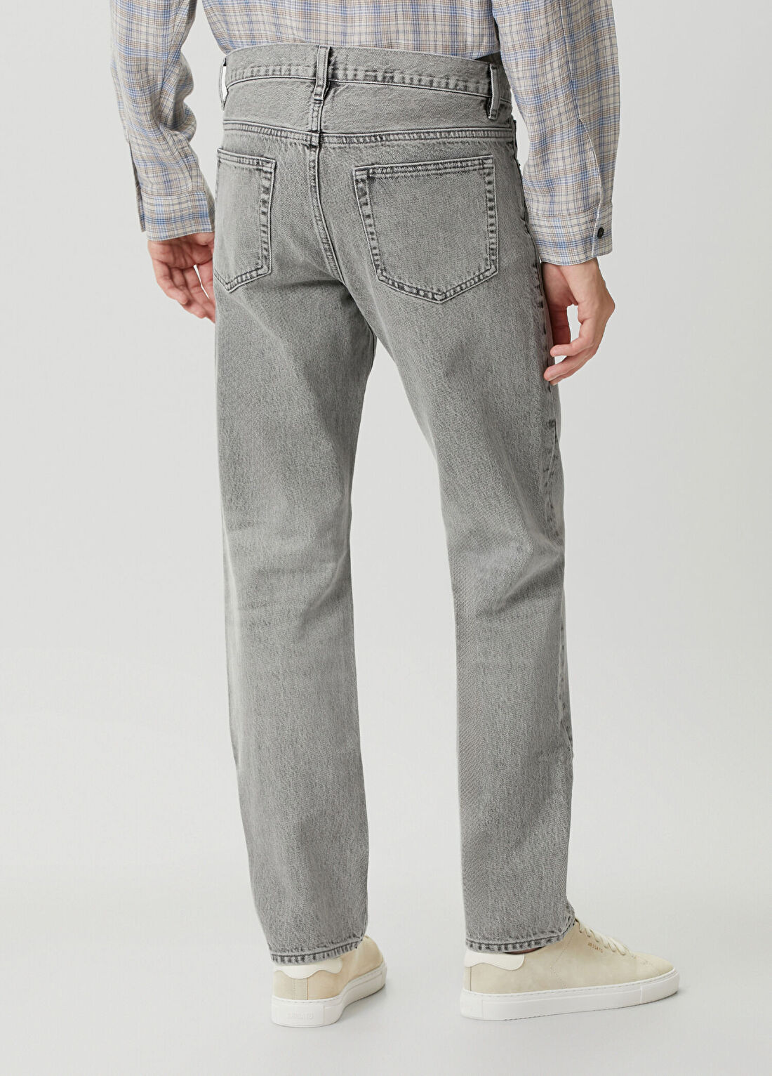 Frame Denim Gri Jean Pantolon görsel 3