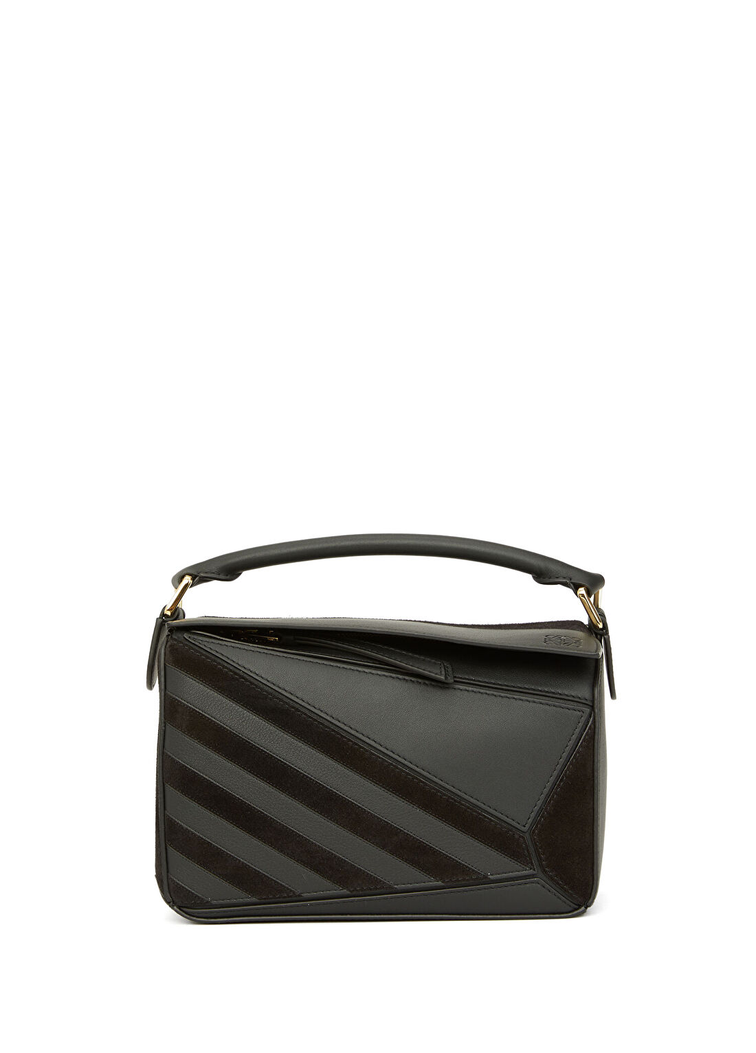 Loewe Puzzle Small Siyah Kadın Deri Çanta
