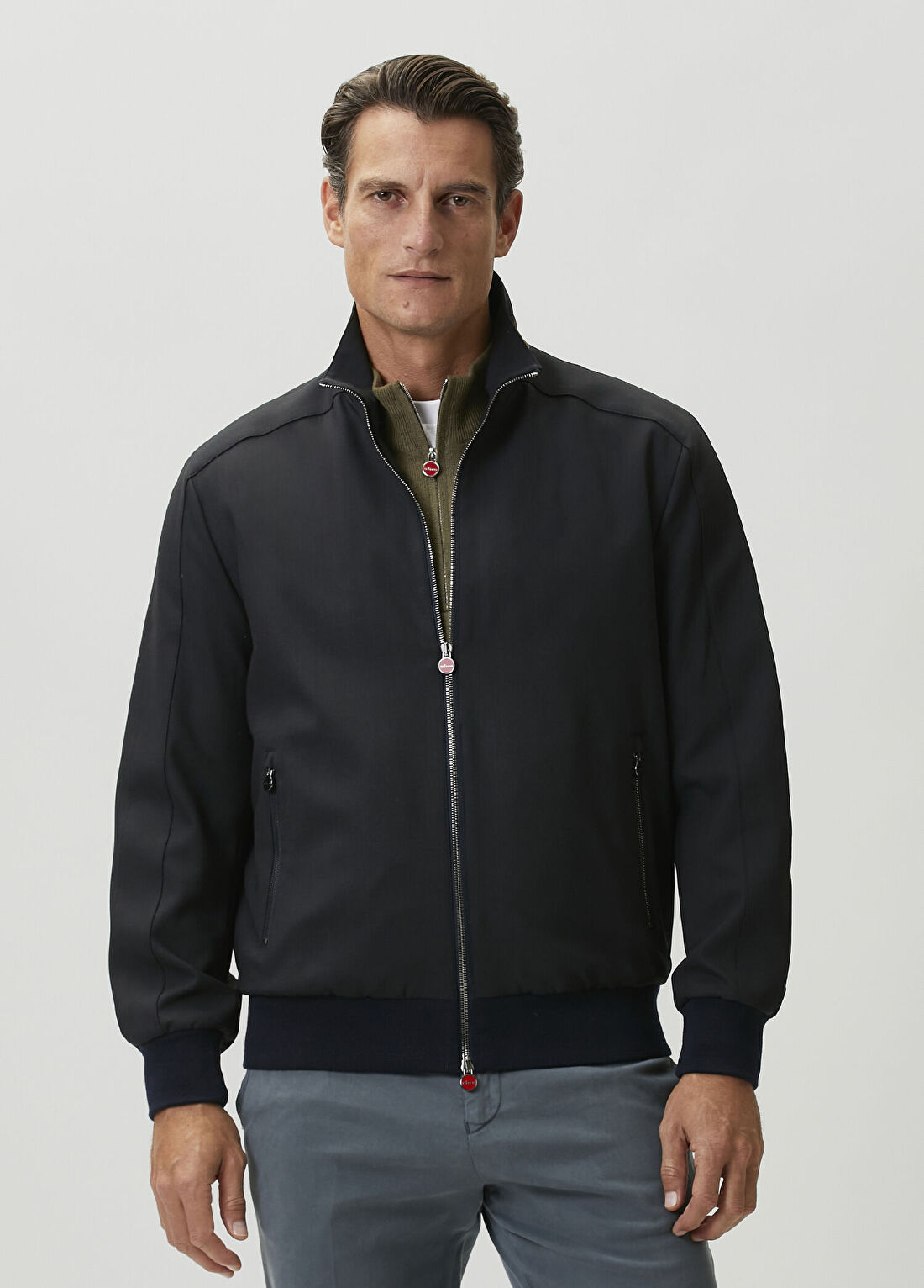 Kiton Lacivert Mont